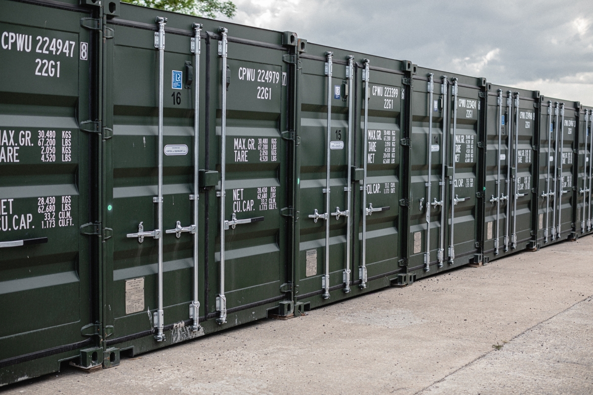 Self storage containers