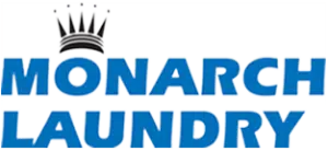 Monarch Laundry logo. Wiltshire & Somerset self storage laundry service.